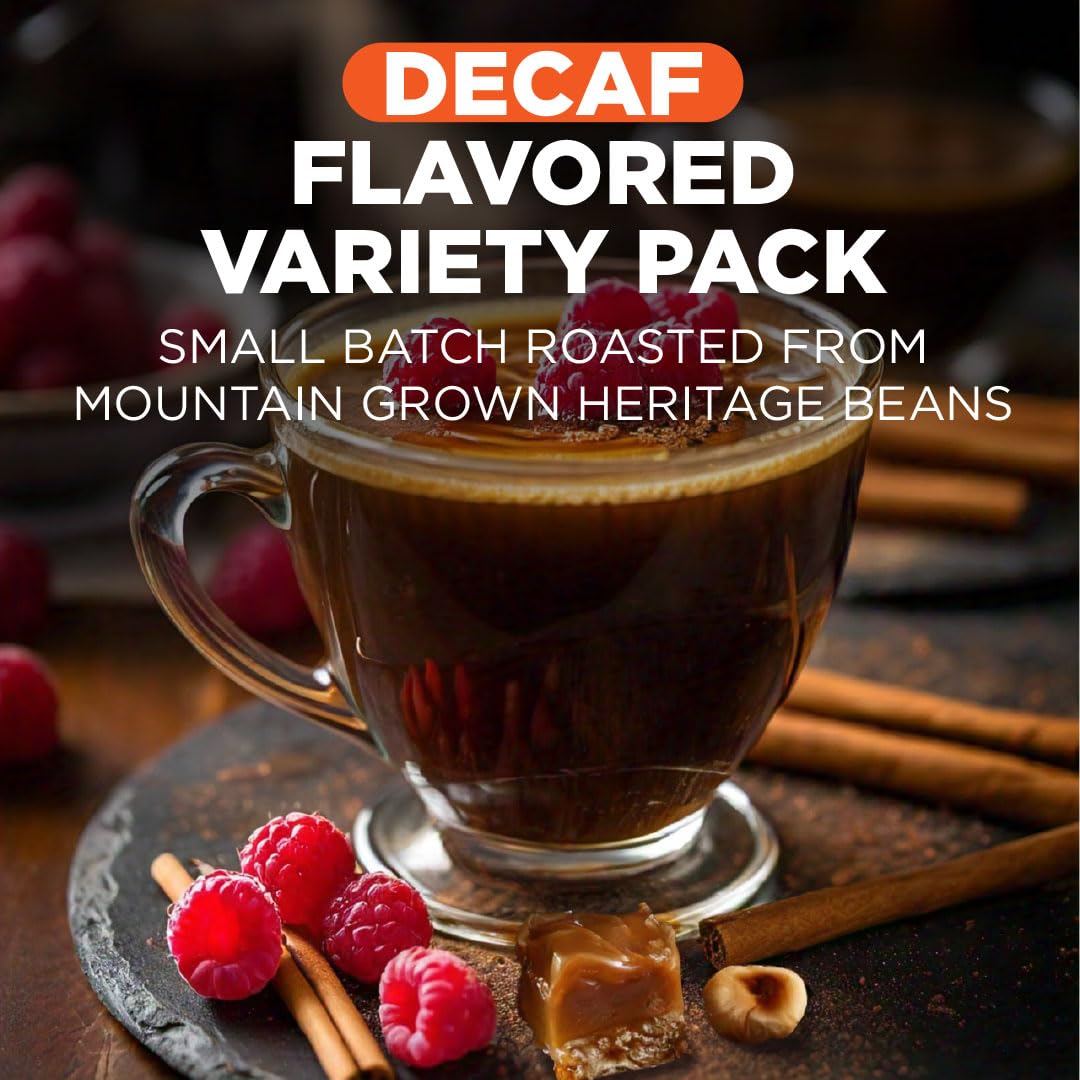 Maud's Salted Caramel decaf pods ready for a mellow morning ritual.