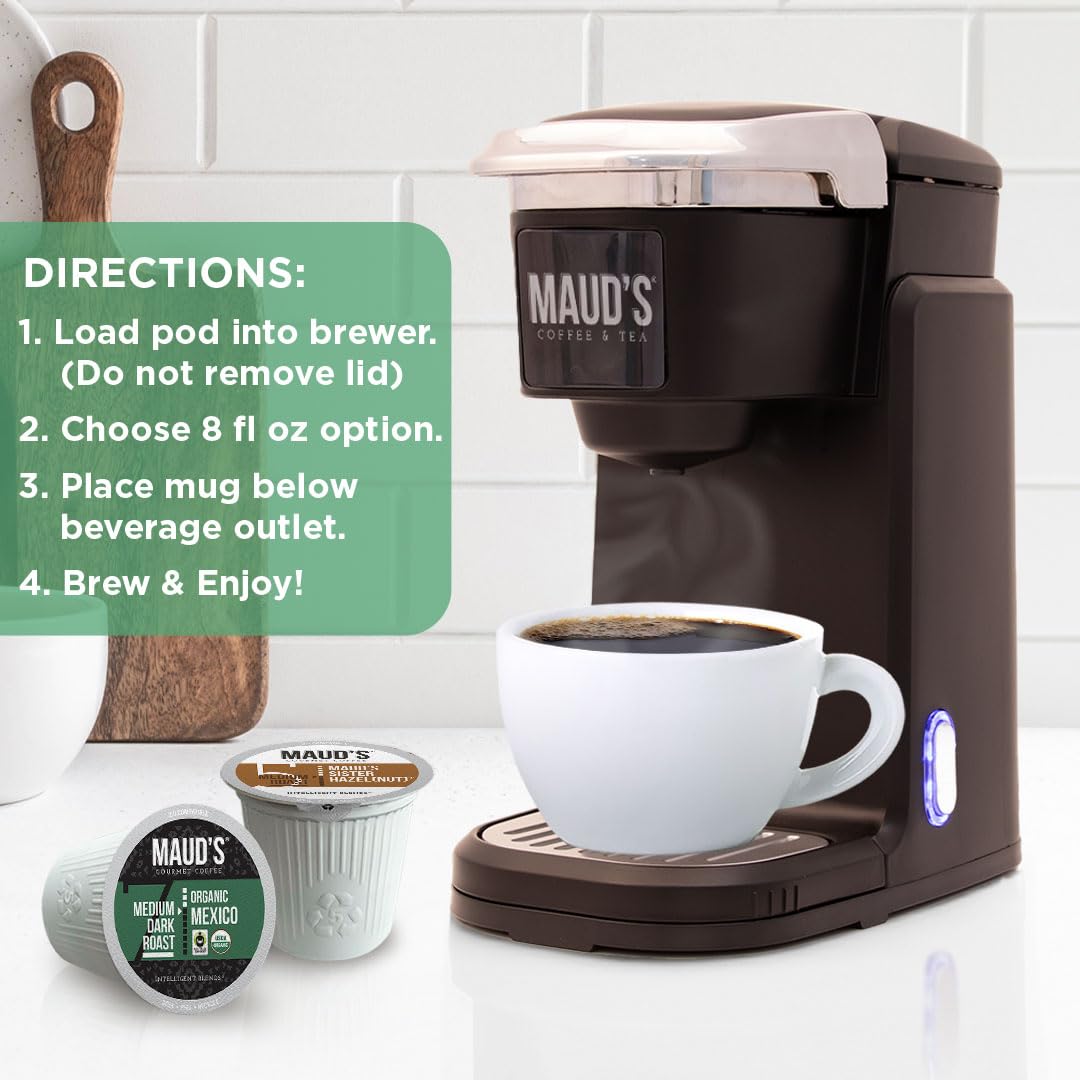Maud's solar-powered facility—sustainable production behind every cup.