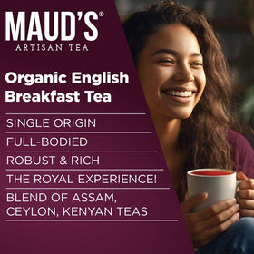 Maud's sustainable process: solar-powered facility supports eco-conscious tea production.