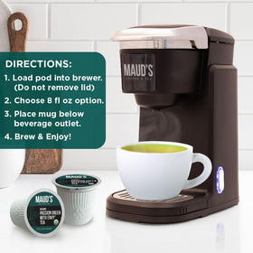 Maud's supports eco-friendly production with solar-powered facilities, appealing to sustainability-minded tea lovers
