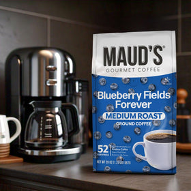 Maud's solar-powered roastery, showcasing sustainable coffee production.