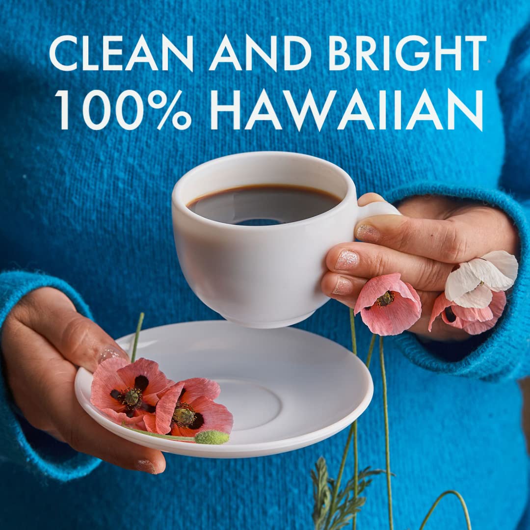 Family-run Maui Coffee Co. sign highlighting decades of care.