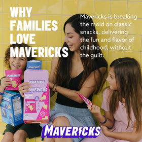 MAVERICKS Bolt Cookies variety pack snack time, kids enjoying on the go