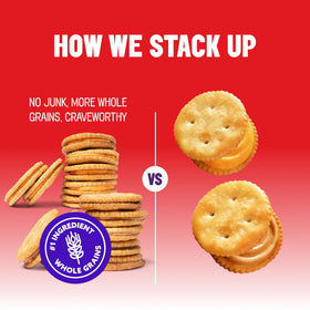 MAVERICKS snack packs shown for quick school lunch or on-the-go.