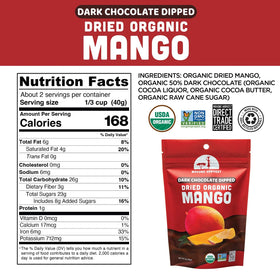 Mavuno Harvest mango chocolate on a serving plate, perfect for sharing as a snack.
