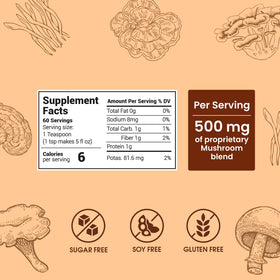 MAX FIT Mushroom Coffee cup steaming, delivering focused energy.