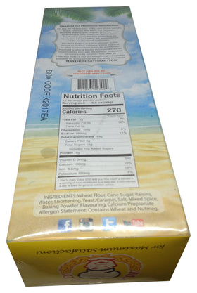 Maxfield Easter bun 42 oz packaging label, ready for gifting or parties.