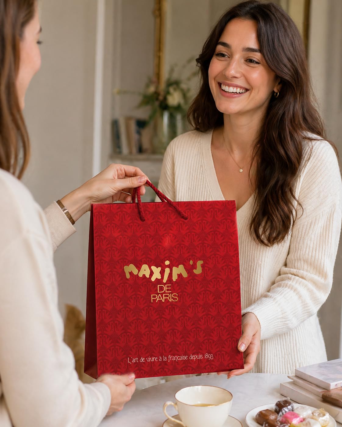 Maxim's de Paris French confectionery, made in France with premium ingredients.