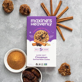 Maxine's Heavenly oats and flaxseed bowl highlights wholesome ingredients for breakfast