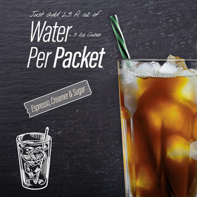 Maxpresso creamer-sugar sachet emphasizes convenient sweetened mix