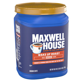 Maxwell House 40.4 oz canister sealed for freshness