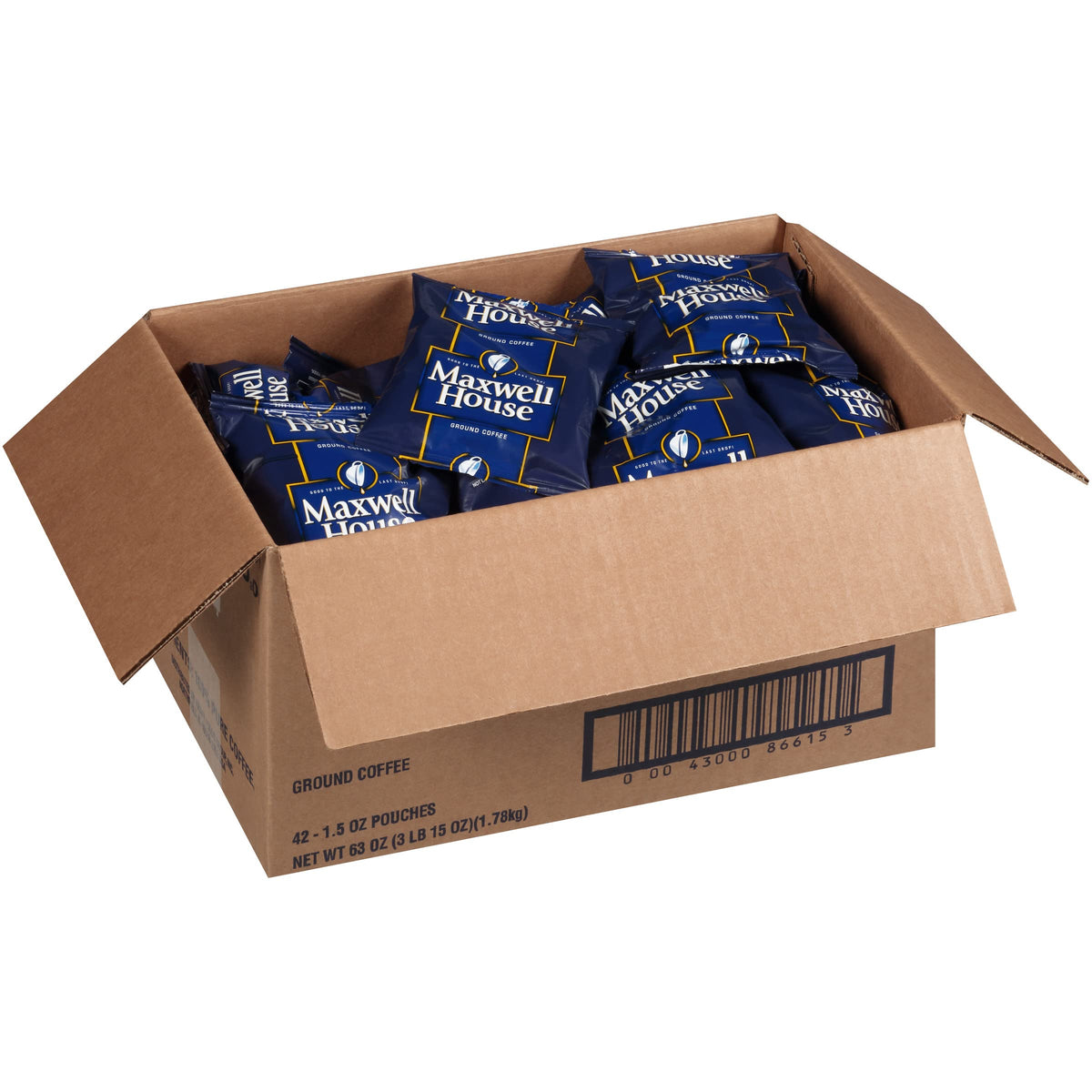Maxwell House anytime coffee for morning or breaks