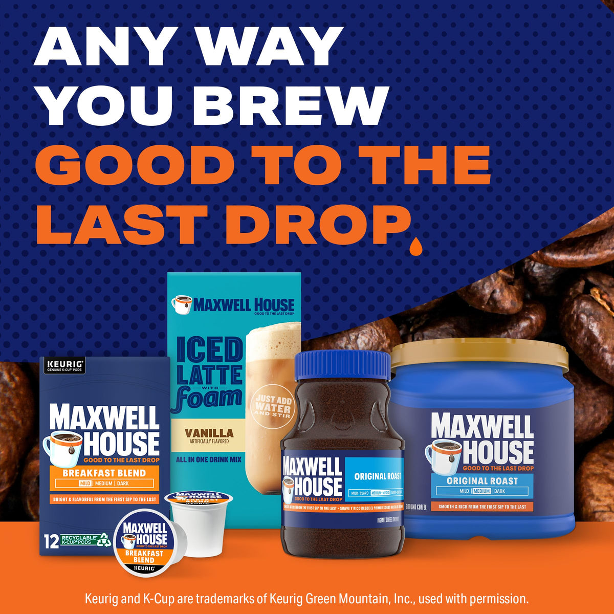 Holiday morning routine with Maxwell House K-Cups for reliable flavor
