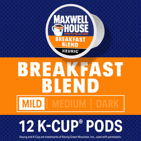 Maxwell House pod compatible with Keurig 1.0 and 2.0 brewers