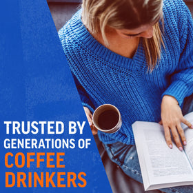 Maxwell House coffee exemplifying classic versatility for menus