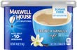 Maxwell House cozy cafe-style vanilla mug enhances morning ritual