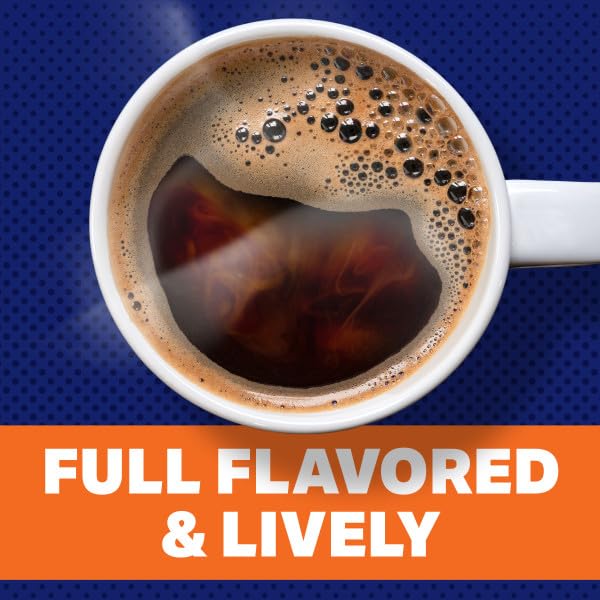 Maxwell House Decaf House Blend K-Cups pour smoothly into a mug.