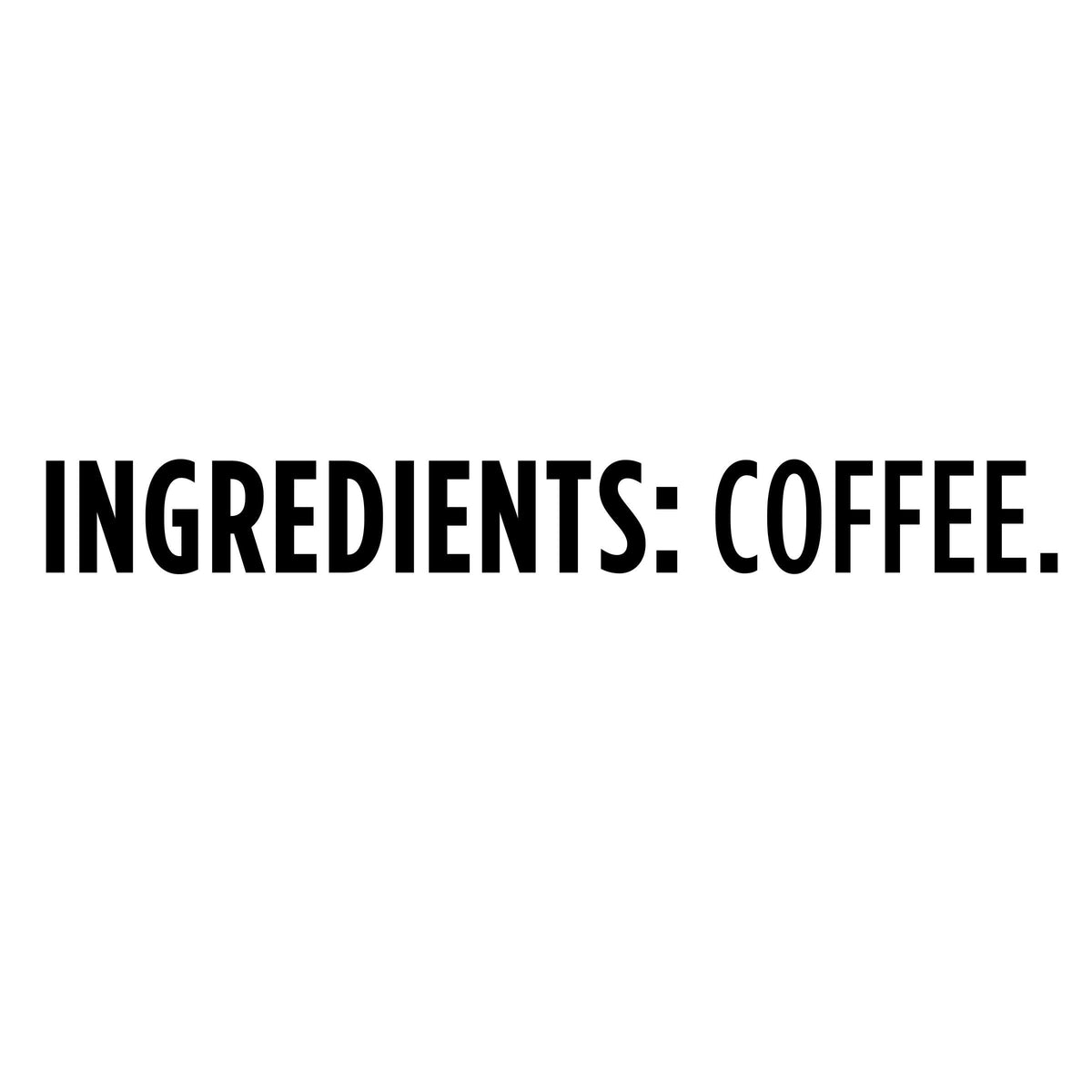 Maxwell House Wake Up Roast ground coffee pouring into a filter