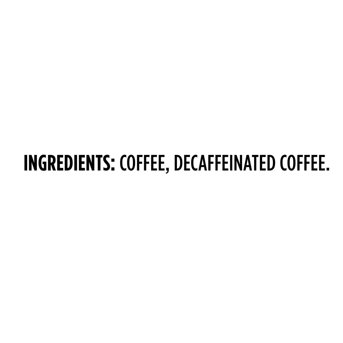 Steaming Maxwell House Half Caff cup highlights inviting aroma.