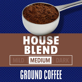 MAXWELL HOUSE House Blend steaming cup ready to sip.