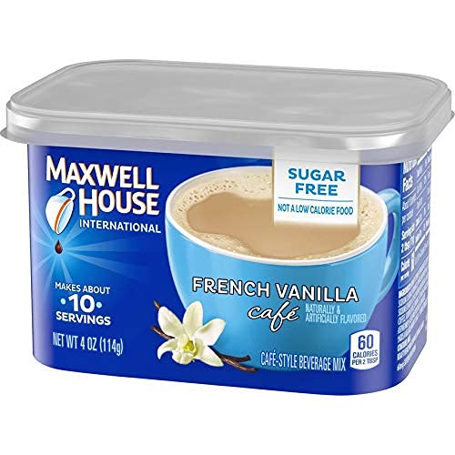 Close-up label showing caffeine and 4 oz size for quick servings.