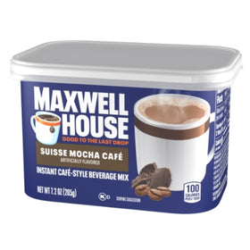 MAXWELL HOUSE Suisse Mocha seal highlights freshness after opening for tasty cups