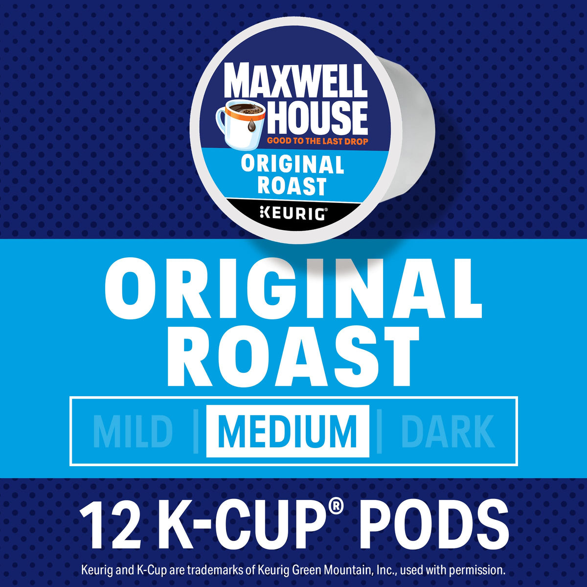 Maxwell House K-Cup pods ready to brew for aroma and convenience.