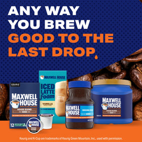 MAXWELL HOUSE roast details showing USA origin badge.
