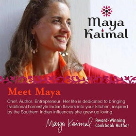 Maya Kaimal Everyday Dal green garbanzo dal pouch for wholesome chickpea flavor.