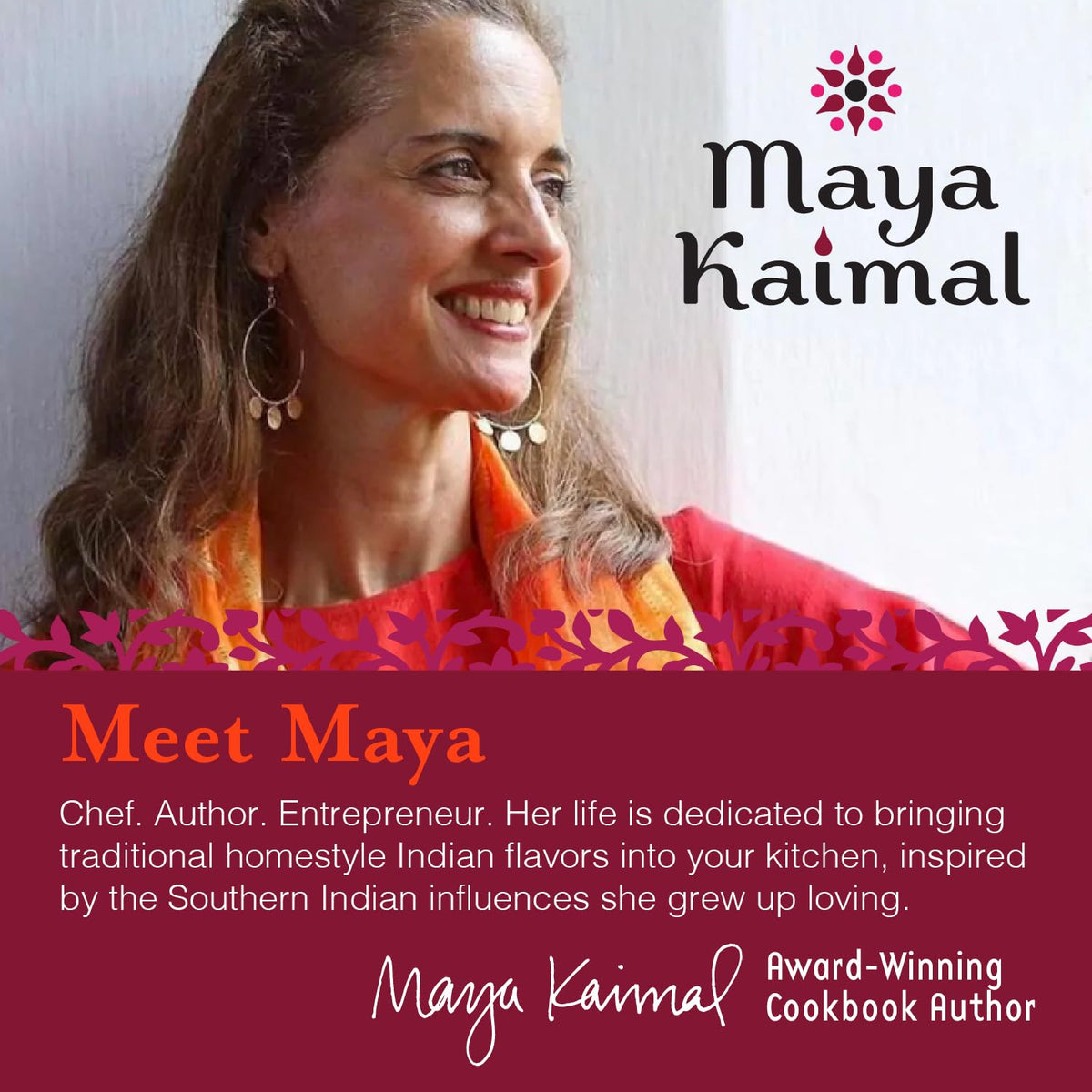 Maya Kaimal microwave-ready container offers fast, convenient meals.