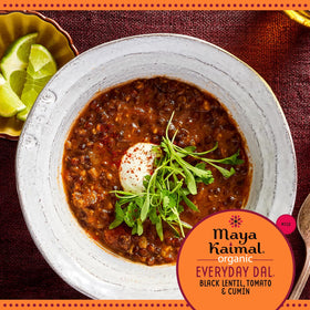 Maya Kaimal ready-to-eat dal served hot and satisfying.