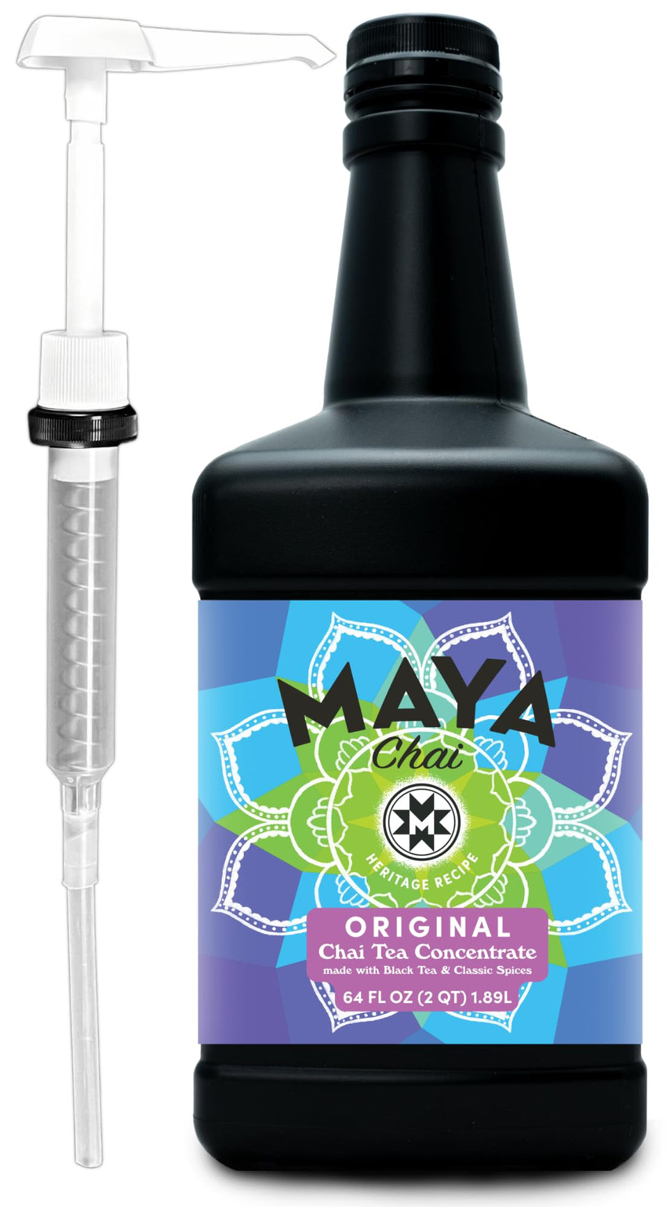 Maya Tea Chai Concentrate Original bottle ready for homemade chai