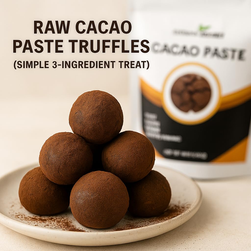 Mayan's Secret wafers on baking tray create rich chocolate treats.