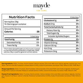 Mayde 3-pack packaging image emphasizes convenient 490 g kit