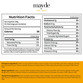 Mayde popping pearls used as dessert topping on ice cream and yogurt.