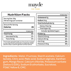 Mayde soft non-chewy popping boba deliver gentle pop with each bite.