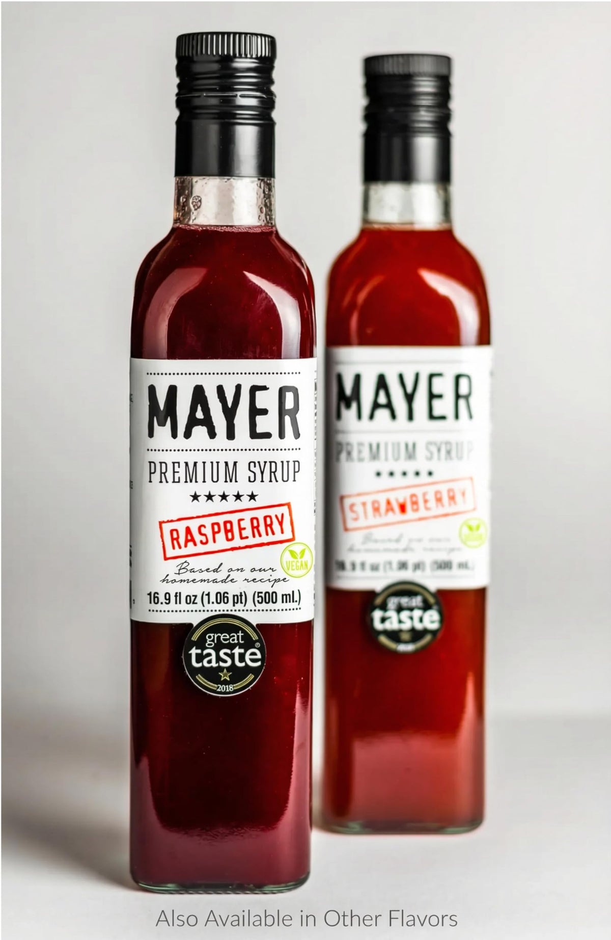 Mayer Raspberry Syrup supporting WWF and Ebremenyi initiatives