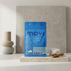 Mayi Tuz chemical-free, non-GMO salt for everyday meals.
