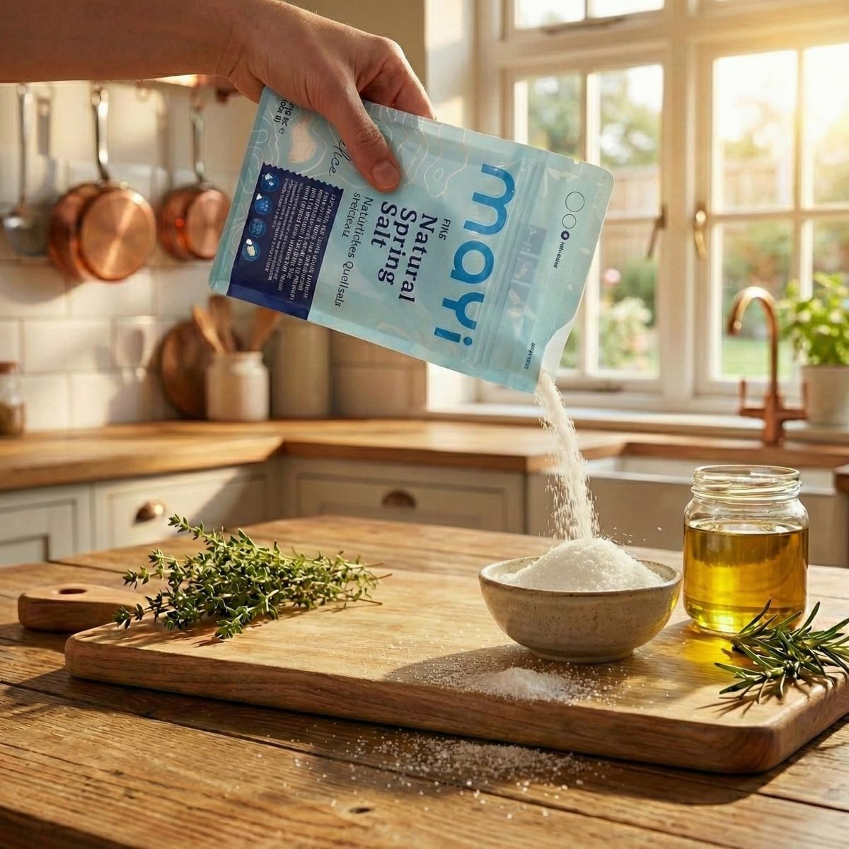 Mayi Tuz salt for canning and pickling adds reliable mineral flavor.