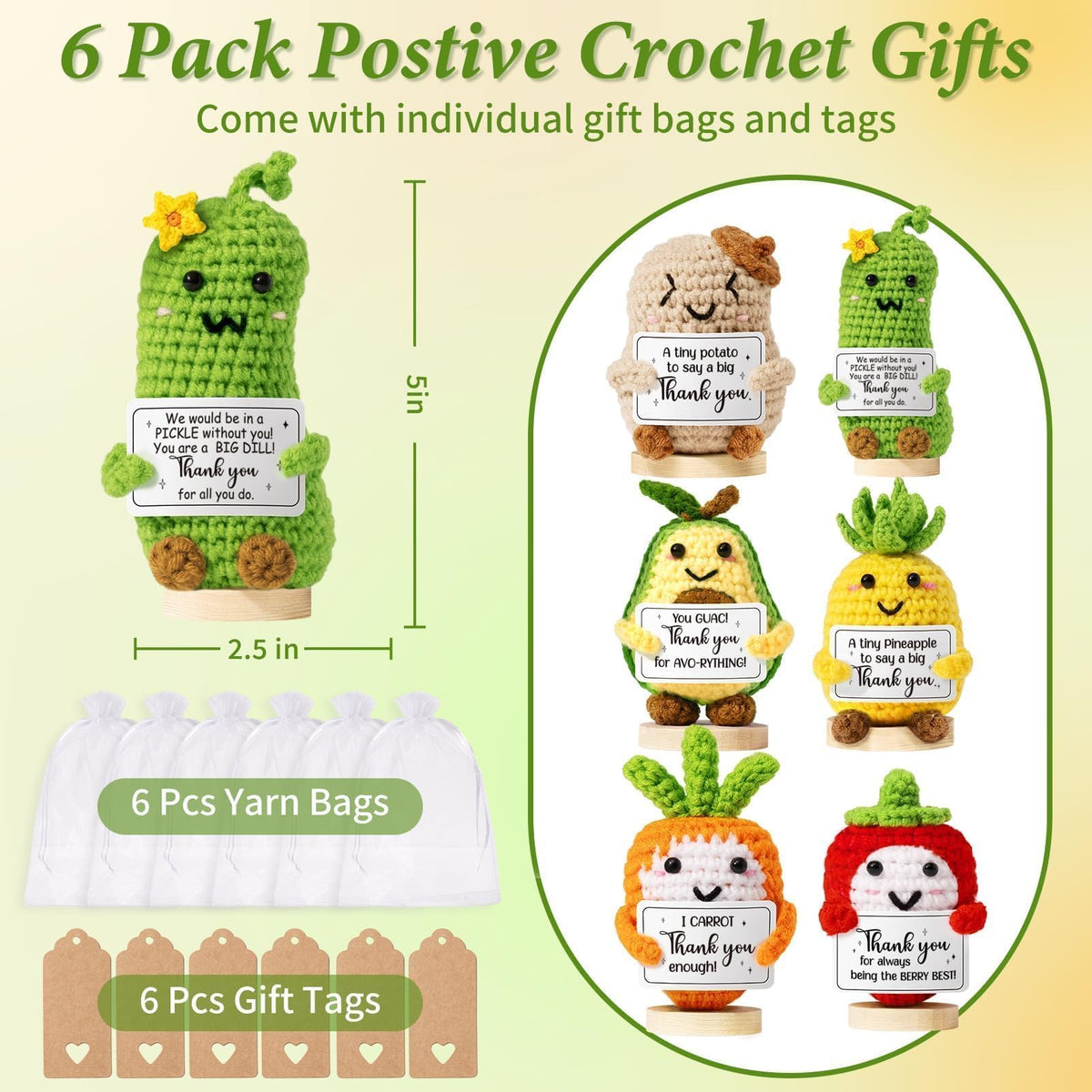 MAYICIVO pickle plush offered as a cute coworker gift