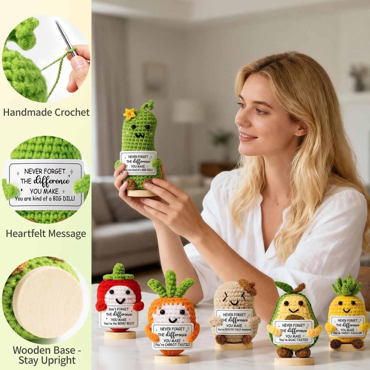 MAYICIVO strawberry plush for gifting and positive moments