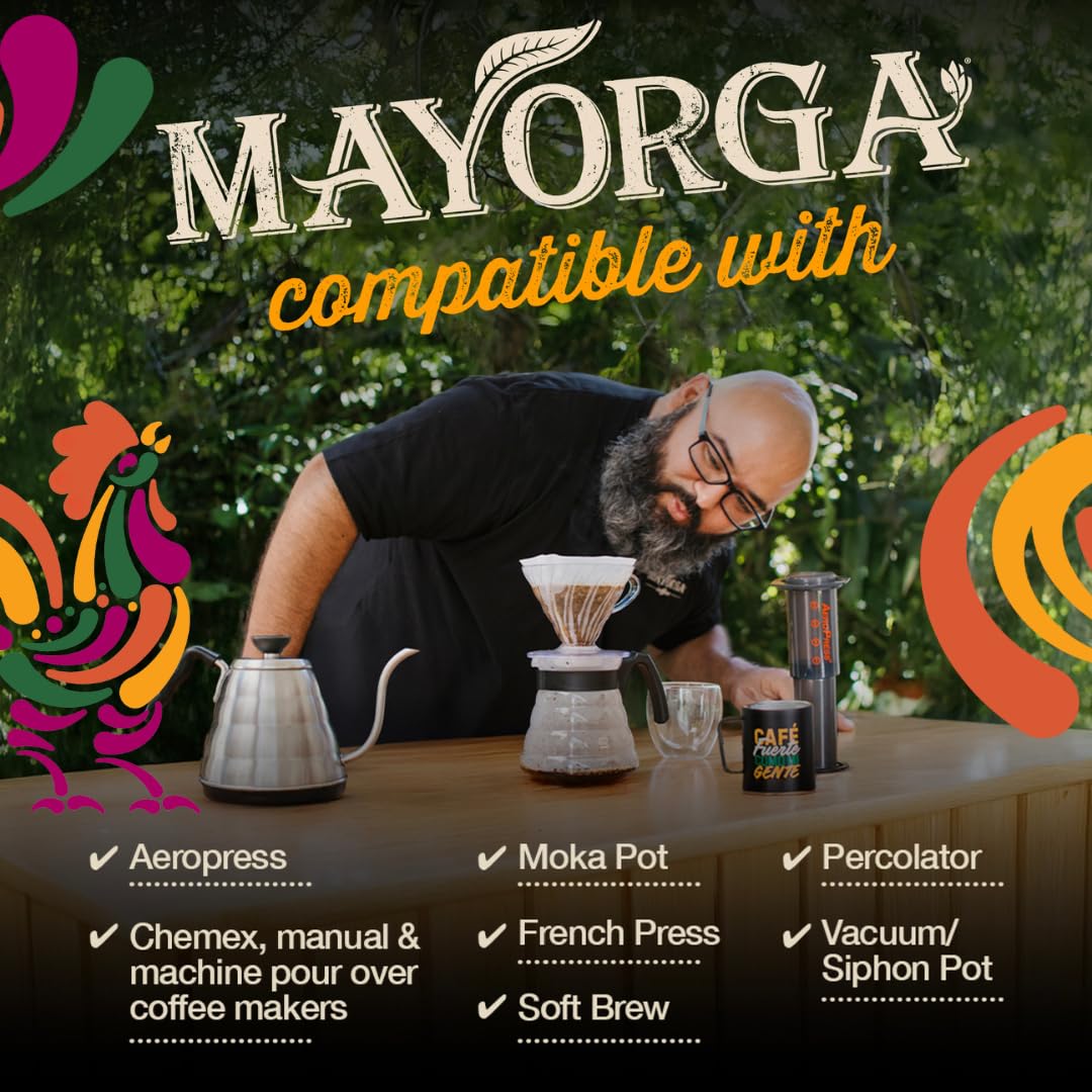 Mayorga Buenos Dias 2lb bag ideal for home grinding and daily brew