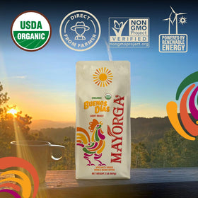 Mayorga Buenos Dias citrusy notes of passion fruit and orange