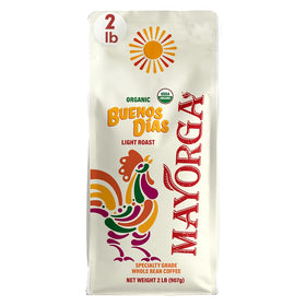 Mayorga Buenos Dias light roast beans for a bright morning brew