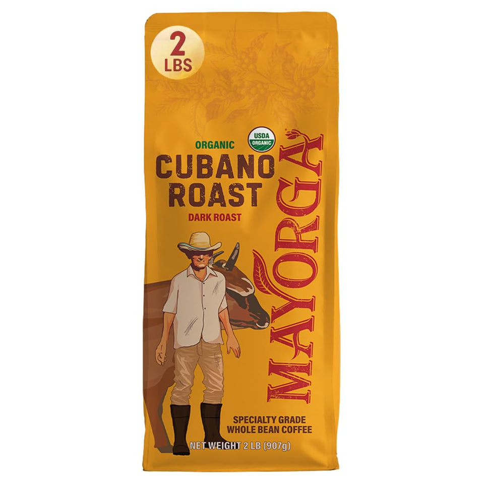 Mayorga Cafe Cubano Roast 2lb bag ready for home brewing