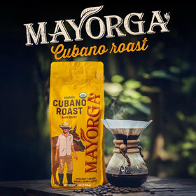 Mayorga Cubano Roast whole beans ready for grinding and flavor