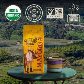 Dark roast with vanilla and syrupy smokiness for bold flavor