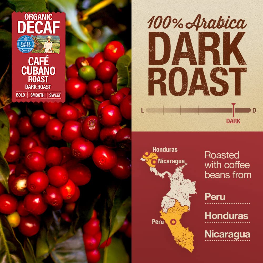 Mayorga Decaf Cubano Roast delivers a smoky-sweet, smooth finish.