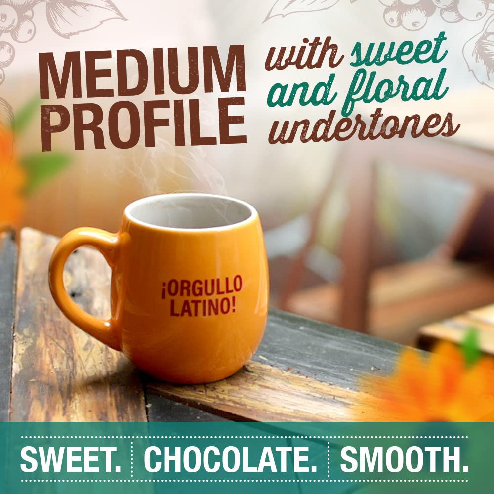 Latin slow-roast Mayorga Mayan Blend roast process characteristics.