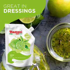 Margarita inspiration featuring Mazzoni Real Lime Juice for bright citrus balance.